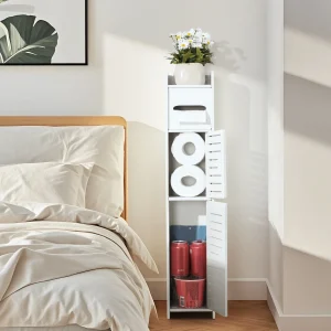 Slim Bathroom Storage Cabinet