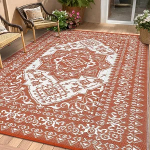 Reversible Indoor/Outdoor Area Rug - Multiple Sizes