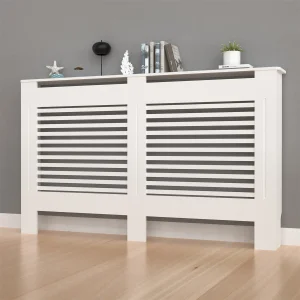 36.2 Inch Tall Large Radiator Cover Horizontal Vertical Cabinet Mdf Grill Shelf S/M/L/XL